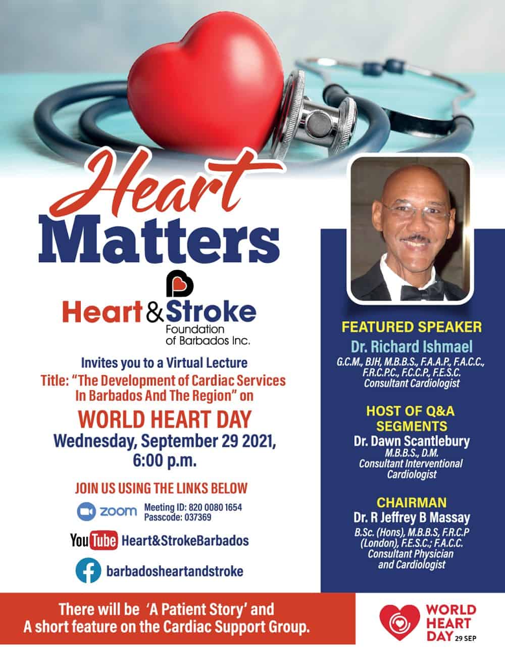 Join Us for a Virtual Lecture on World Heart Day!