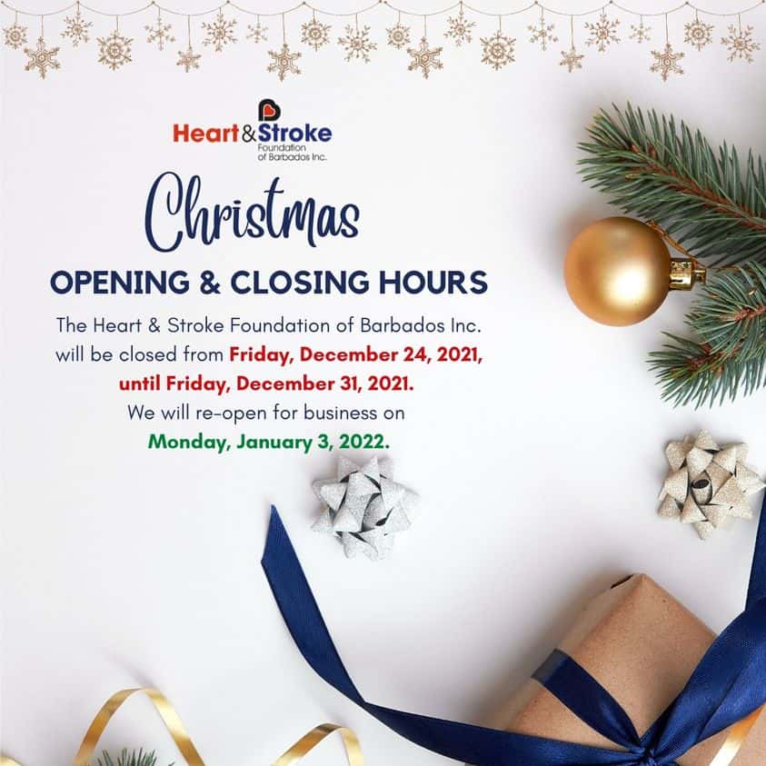 Notice - Closed for the Holidays