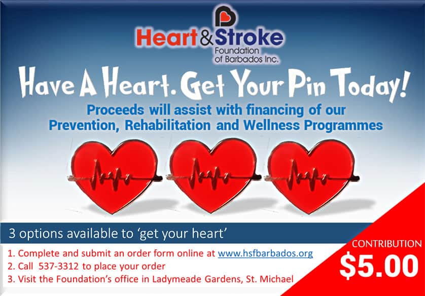 Get your heart pin today!