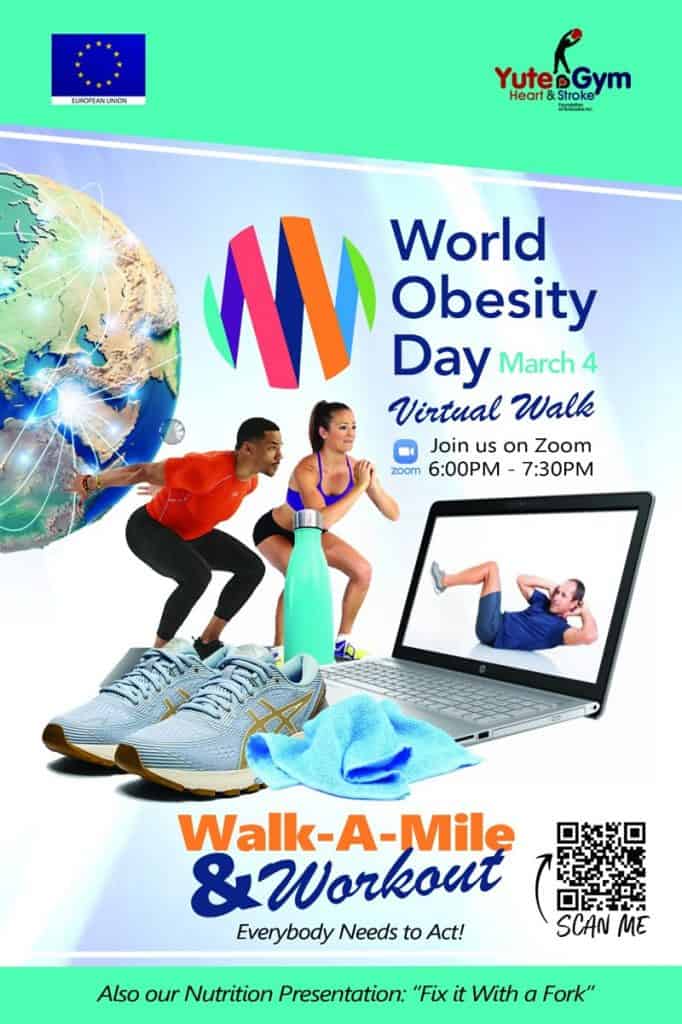 Virtual Walk A Mile & Workout - World Obesity Day 2022