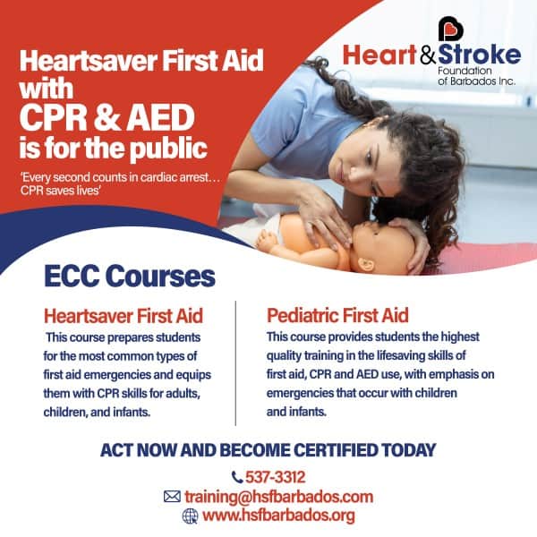 Heartsaver First Aid & Pediatric First Aid Courses Available!
