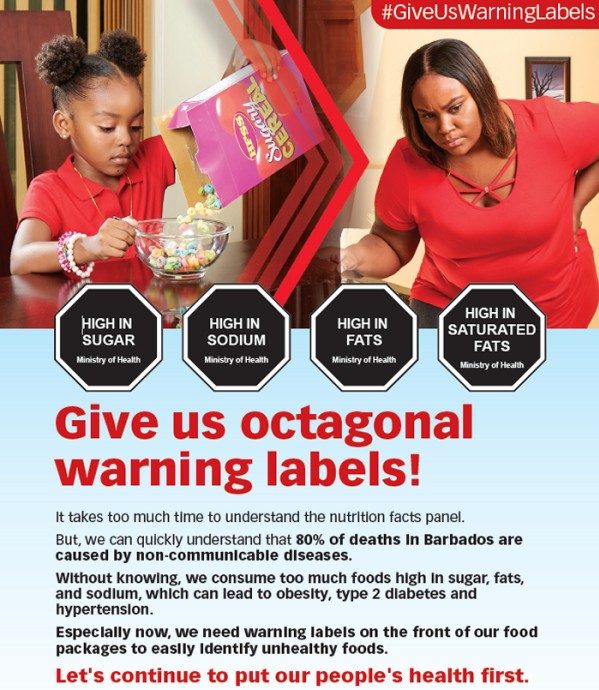 Give us octagonal warning labels!